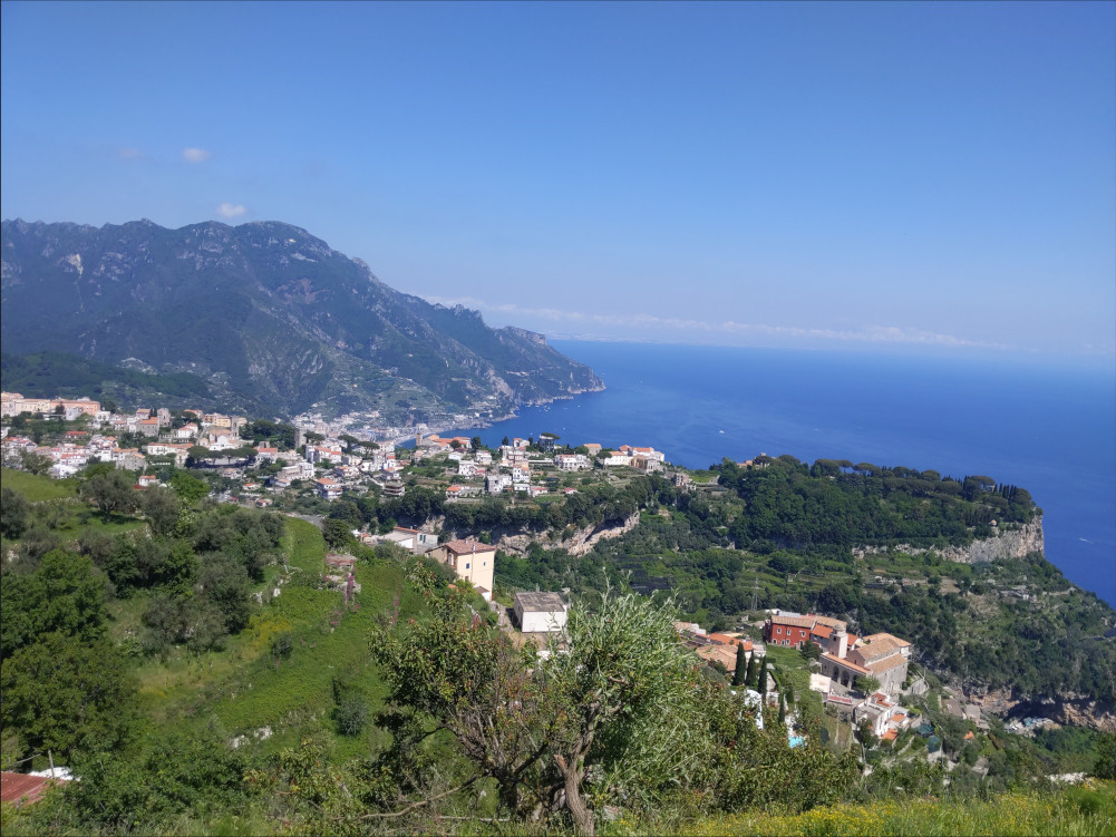 Landscape of the Amalfi coast